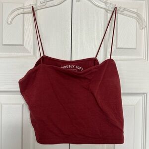 Women's Red Cami Top